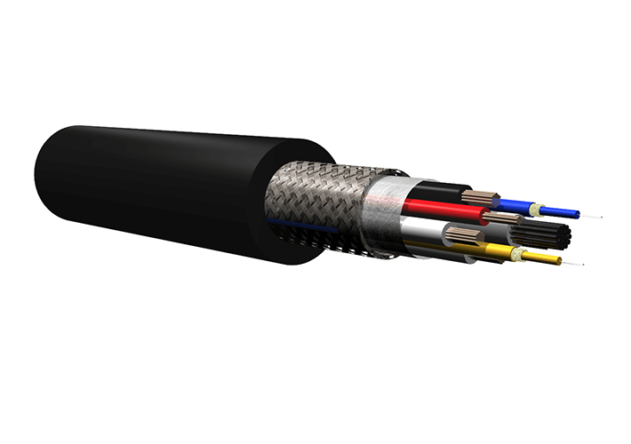 Foto Cables híbridos tipo SMPTE para cámaras HD en interiores y exteriores.